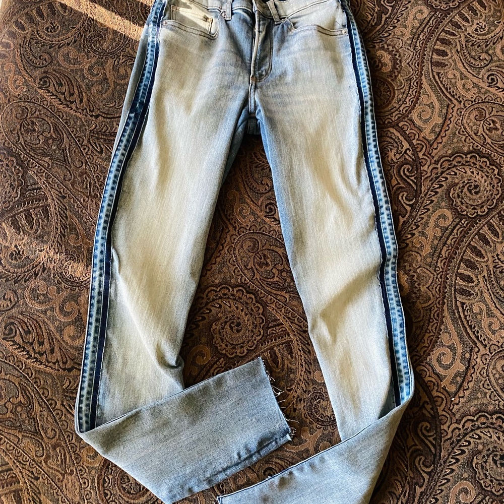 EXPRESS DENIM PERFECT SKINNY LEGGING SZ 0R